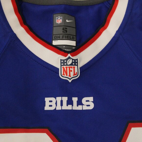 Thurman Thomas NFL Players Buffalo Bills 34 Blue Jersey Men's Size Small - Picture 13 of 15